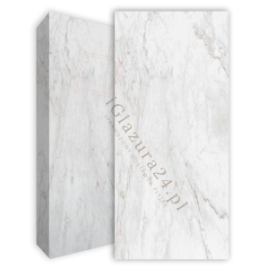 Florim Marble Calacatta Mat Küchenplatte 160x320 12mm in Weiß, Beige und Grau