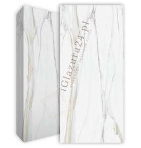 Spiekblatt Marmorküche Calacatta Gold Weiß Beige Grau 160x320 12mm