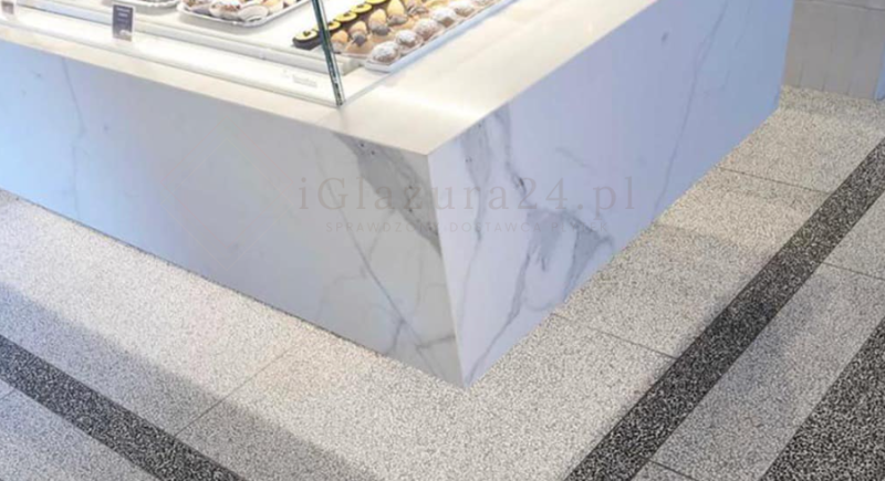 Blat kuchenny marmur biały Florim Marble Statuario Gloss 160x320 12mm 167091