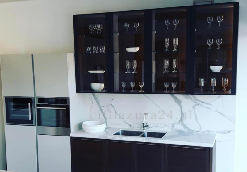 Blat kuchenny marmur biały Florim Marble Statuario Gloss 160x320 6mm 167096