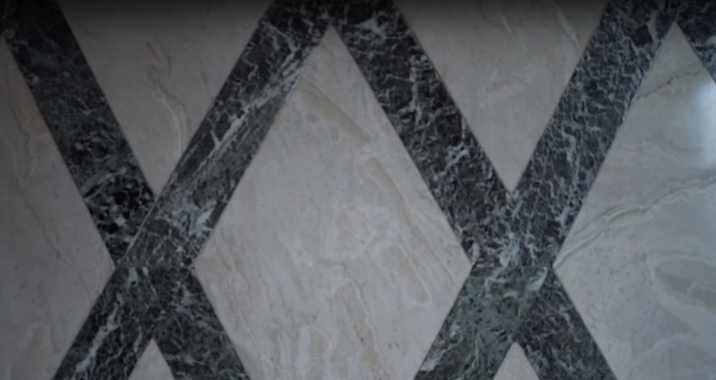 Blat kuchenny marmur ciemno zielony Florim Marble Verde Alpi Mat 160x320 12mm 167141