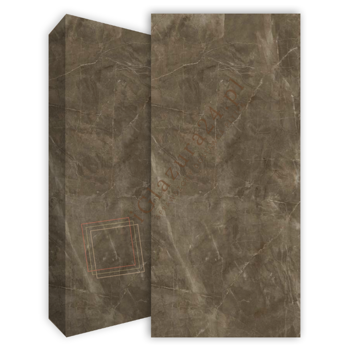 Blat kuchenny marmur brązowy Florim Stone Brown Mat 160x320 12mm 167185