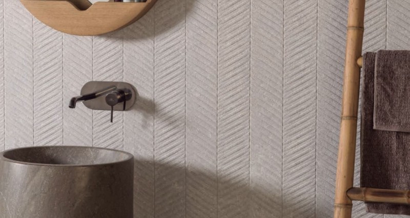 Porcelanosa Coral Spiga Caliza 45X120 płytki ścienne imitujące kamień 167882