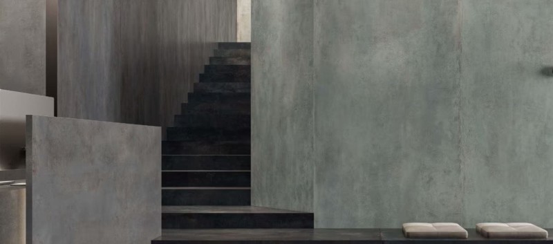 Spiek kwarcowy Casalgrande Padana Fusion Green Mat 120x278 płytki efekt metalu 6mm 168130