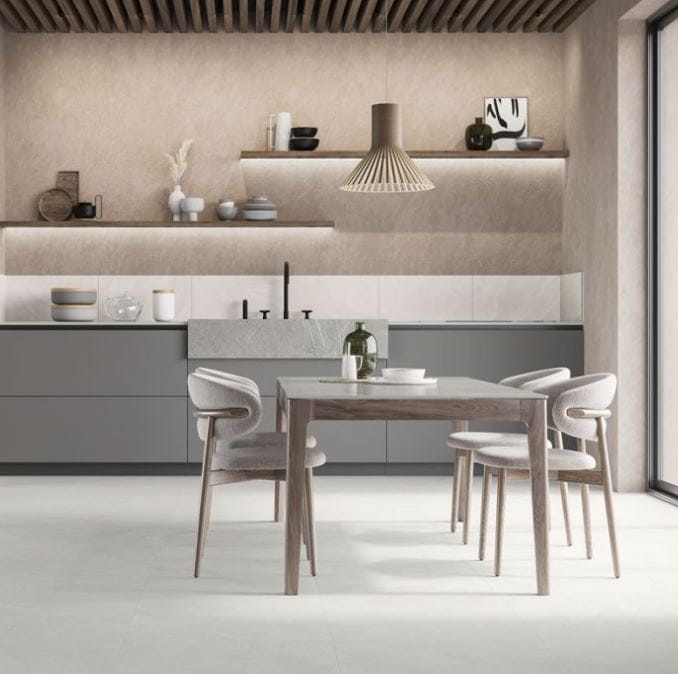 Casalgrande Padana Era Bianca Mat 60x120 płytki gresowe kamień 9mm 168204