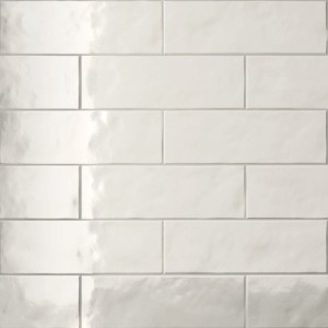 Casalgrande Padana Ziegelfliesen Nuancen Neve Lux 8,2x25