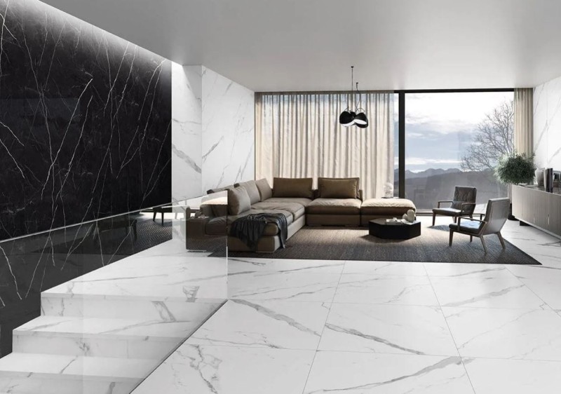 Płytki marmur Casalgrande Padana Marmosmart Marquina Smart Lux 9 60x120 168312