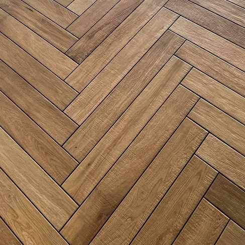 Gres drewno jodełka francuska złoty dąb Marazzi Treverkfusion Neutral M005 10X70  168533
