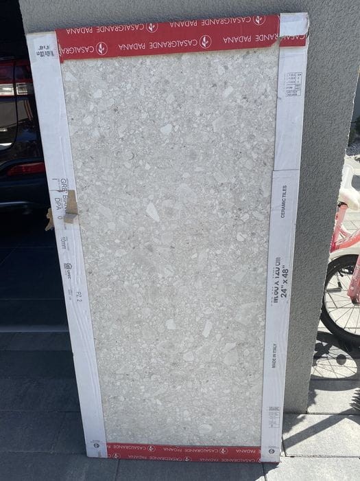 Gres biały szary kamień lastryko Casalgrande Padana Pietre Di Paragone Gre Bianco 60X120 168838