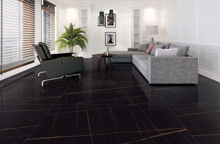 Nitco Marbello Nero 60x120 Gres marmur czarny 169110