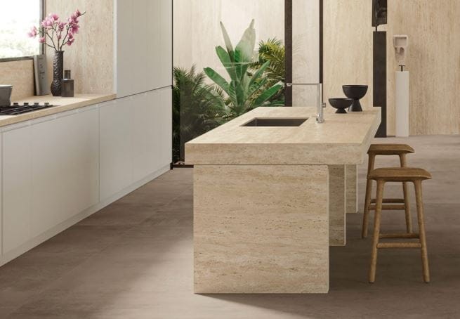 Spiek kwarcowy 6mm Travertino Sand  160X320 169234