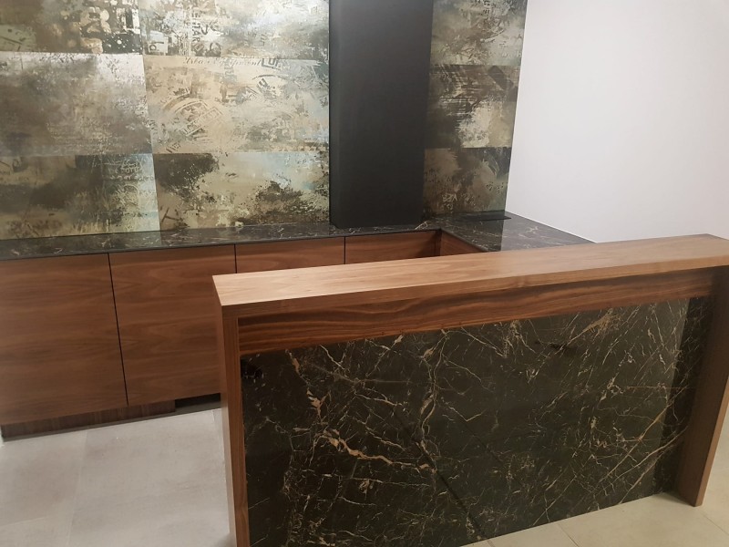 Spiek kwarcowy 12mm The Top Marazzi Saint Lauren 324x162 cm 170521