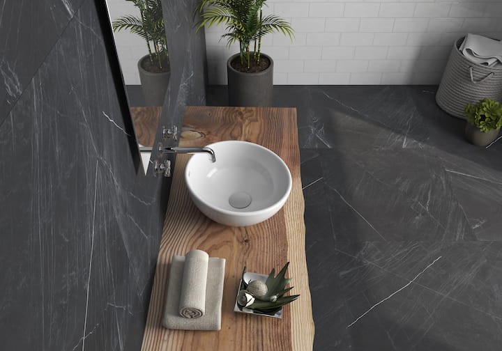 Płytka Gresowa Mystery Black 80x80x1 170917