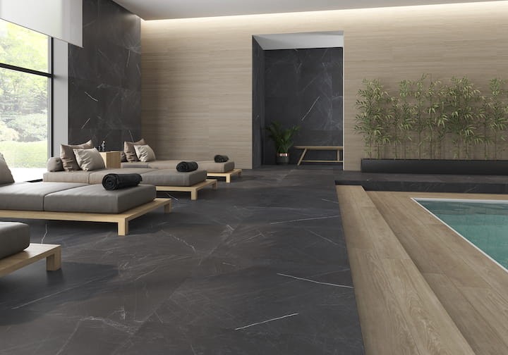 Płytka Gresowa Mystery Black 80x80x1 170918