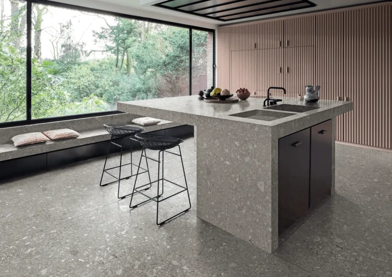 Spiek kwarcowy The Top Marazzi Ceppo di Grey 324x162x1,2 cm 172308