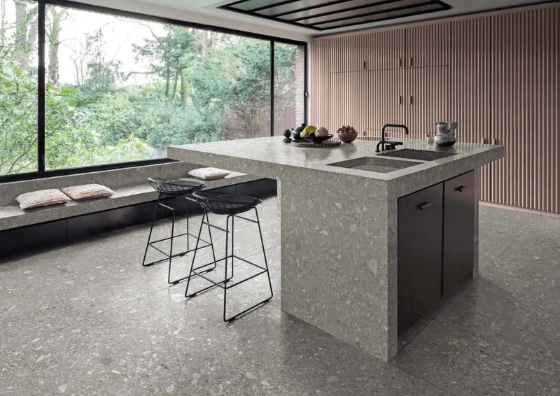 Spiek kwarcowy The Top Marazzi Ceppo di Grey 324x162x2 cm 172310