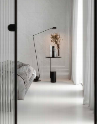 Spiek kwarcowy Grande Marazzi Onice Bianco Poler 278x120x0,6 cm 172462