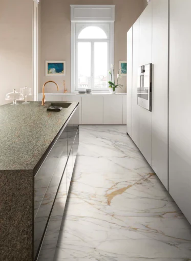 Spiek kwarcowy Marazzi Porfido Greenery 324x162x2 cm 172603