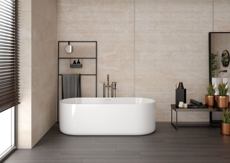 Keraben Terranova Crema Concept 24x69 Plytka ścienna dekor 173341