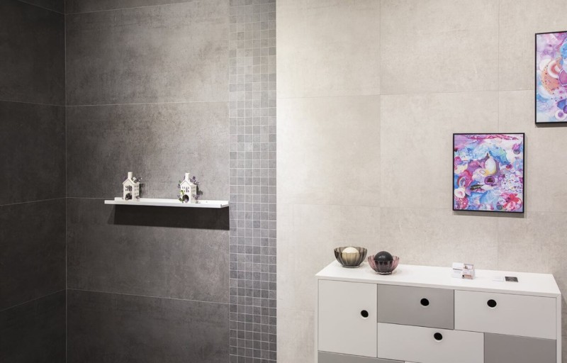 Płytki ścienne szare Azteca Studio ASH 30x90 173593