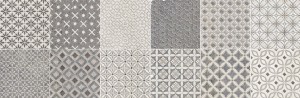Graue Wandfliesen Azteca Studio Decor Sydney 30x90 Patchwork