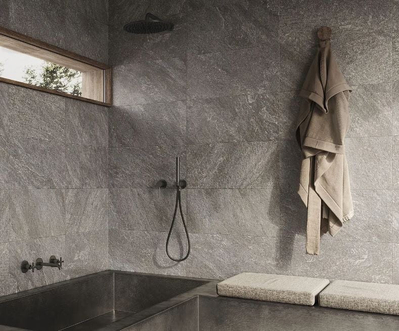 Casalgrande Padana Petra Grigio 60x120 płytki gresowe imitujące kamień 173909