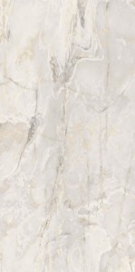 Onyx&More Weißer Onyx Satin 120x240x0,6 cm