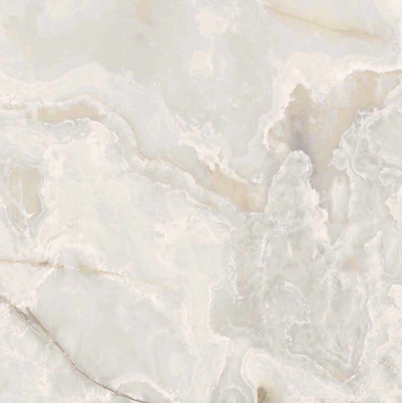 Onyx&More White Onyx Satin 120x120x0,6 cm 174465