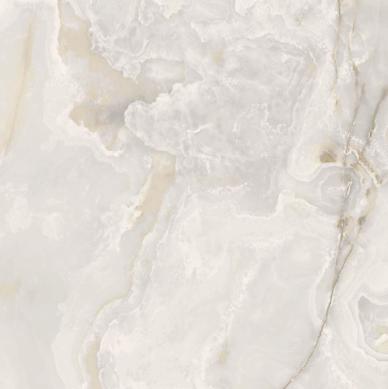 Onyx&More White Onyx Satin 120x120x0,6 cm 174471