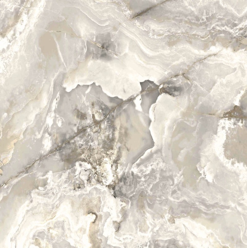 Onyx&More White Blend Satin 120x120x0,6 cm 174478