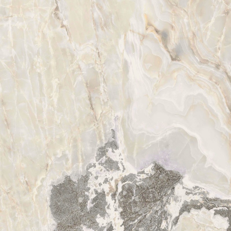 Onyx&More White Blend Satin 120x120x0,6 cm 174479