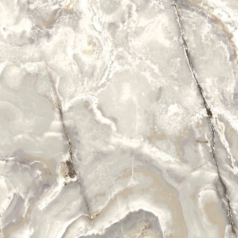 Onyx&More White Blend Satin 120x120x0,6 cm 174482