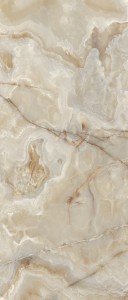 Onyx&More Glänzender Goldonyx 120x280x0,6 cm