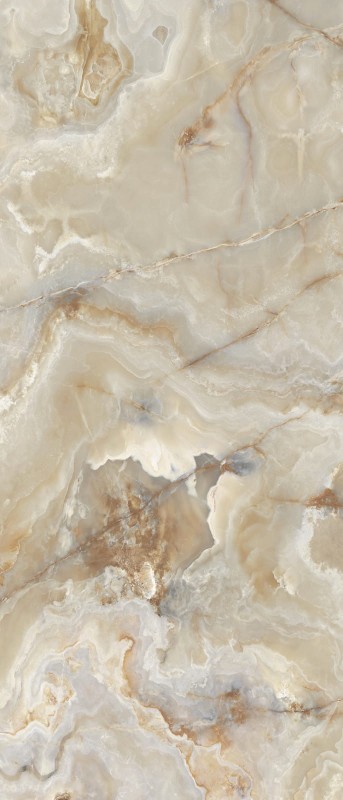 Onyx&More Golden Onyx Glossy 120x280x0,6 cm 174546