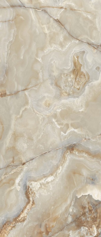 Onyx&More Golden Onyx Glossy 120x280x0,6 cm 174547