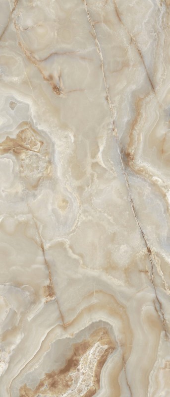 Onyx&More Golden Onyx Glossy 120x280x0,6 cm 174548