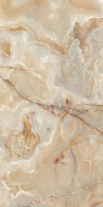 Onyx&More Goldener Onyx Glänzend 120x240x0,6 cm