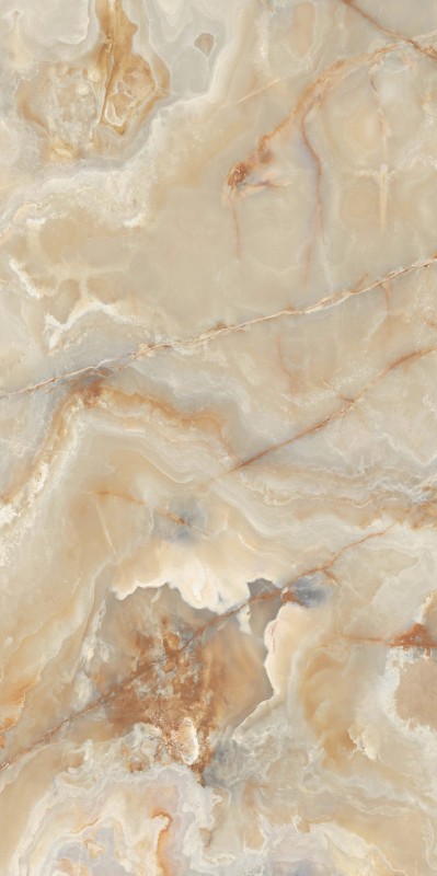 Onyx&More Golden Onyx Glossy 120x240x0,6 cm 174556
