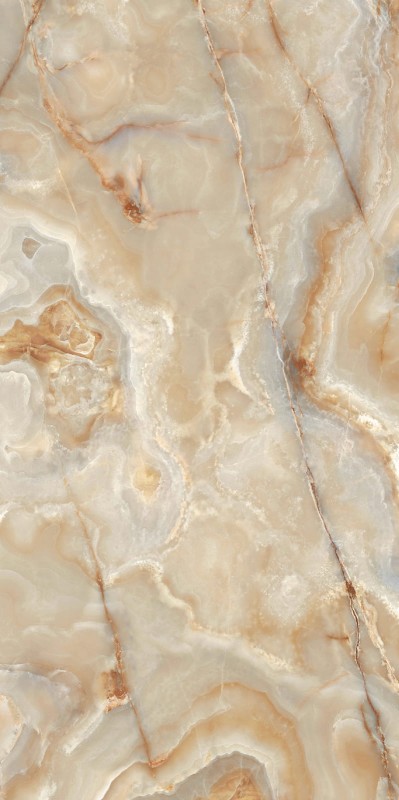 Onyx&More Golden Onyx Glossy 120x240x0,6 cm 174558