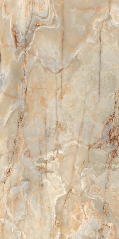 Onyx&More Golden Onyx Glossy 120x240x0,6 cm 174559