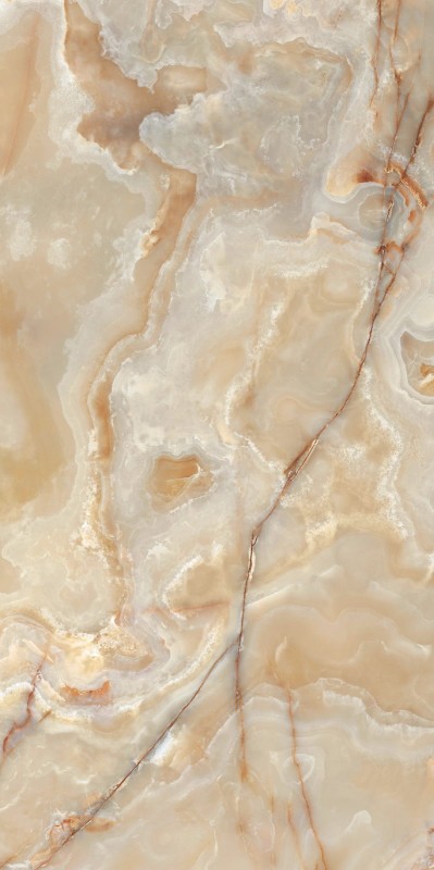 Onyx&More Golden Onyx Glossy 120x240x0,6 cm 174560