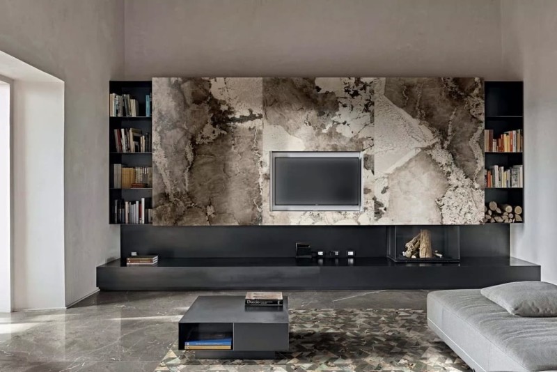 Heritage Flame Glossy 120x280x0,6 cm 175993