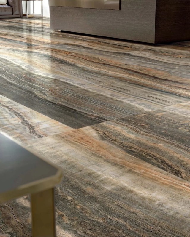Eccentric Luxe Caramel Glossy 120x280x0,6 cm 176538
