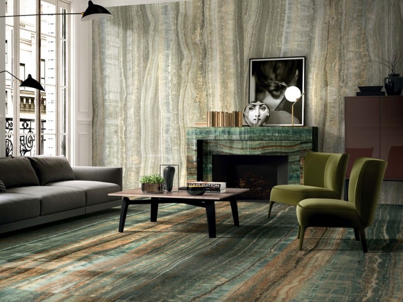 Eccentric Luxe Mint Glossy 120x280x0,6 cm 176547