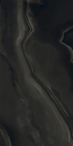Eccentric Luxus Smoky Schwarz Glänzend 120x240x0,6 cm