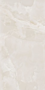 Eccentric Luxe Wolkig Weiß Glänzend 120x240x0,6 cm