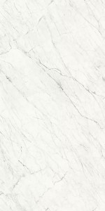 Naturstein Statuarietto Poliert Buch-Match B 162x324x1,2 cm, Vollformat