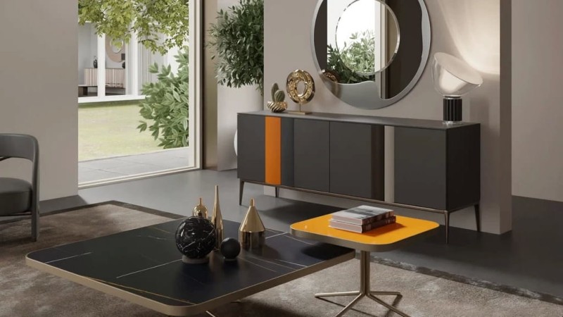 I Naturali Sahara Noir Extra Bocciardato Book Match B 162x324x1,2 + cm, Full Size 177378