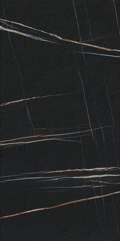 I Naturali Sahara Noir Extra Bocciardato Book Match A 162x324x1,2 + cm, Full Size 177383