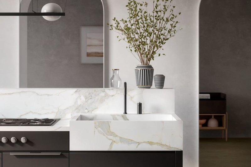 I Naturali Calacatta Michelangelo Soft Touch 162x324x0,5 + cm 178262